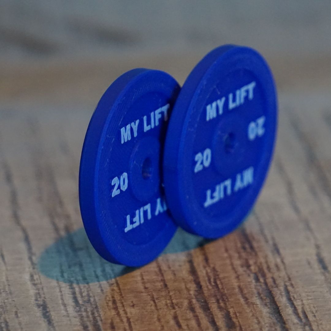 Bumpers haltéro 20 kg (lot de 2)