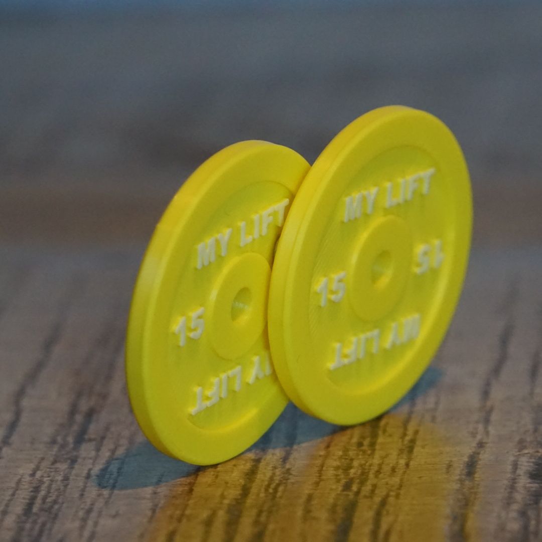 Bumpers haltéro 15 kg (lot de 2)