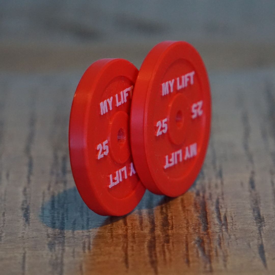 Bumpers haltéro 25 kg (lot de 2)