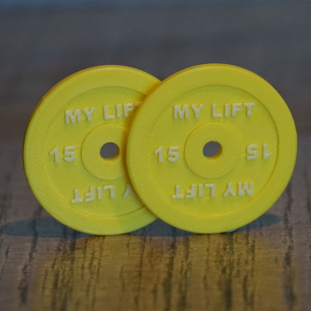 Bumpers haltéro 15 kg (lot de 2)