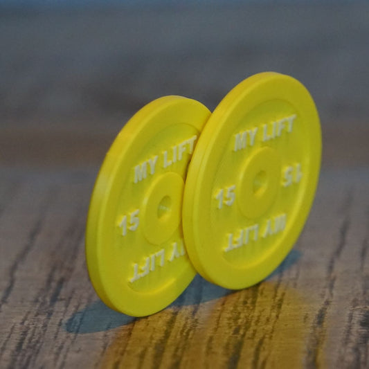Bumpers haltéro 15 kg (lot de 2)