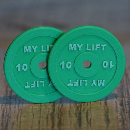 Bumpers haltéro 10 kg (lot de 2)