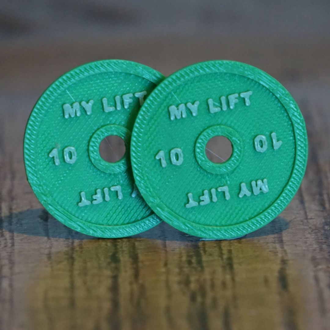 Plates SBD 10kg (lot de 2)